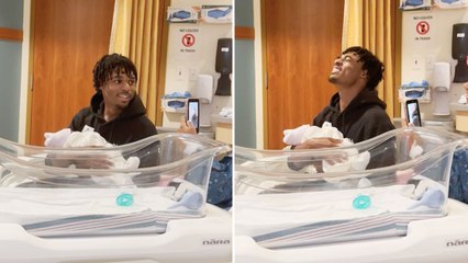 Brother Desperately Fights Tears When Sister Names Baby After Him | Happily TV