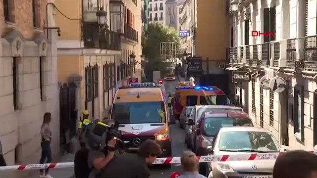 Madrid’de bina çöktü: 4 ölü, 3 yaralı