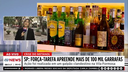 Força-tarefa apreende 100 mil vasilhames em galpão clandestino em SP