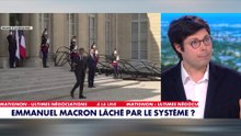 Kévin Bossuet : «Emmanuel Macron remet en cause le système, forcément le système le lâche»