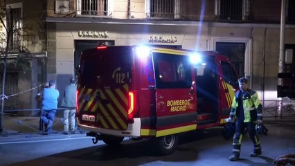 Los bomberos finalizan el rescate de las víctimas del derrumbe del edificio en Madrid