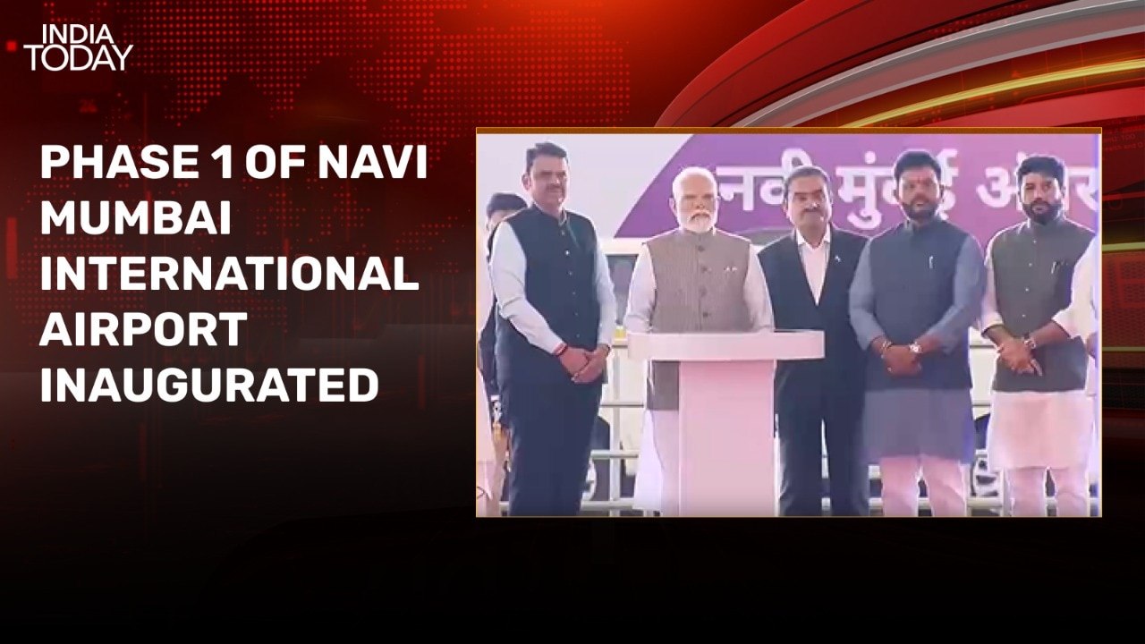 PM Modi inaugurates Phase 1 of Navi Mumbai international airport