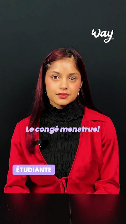 Le congé menstruel devrait être un droit ? Lorine est étudiante et elle avait 1 min pour répondre à nos questions sur le congé menstruel.