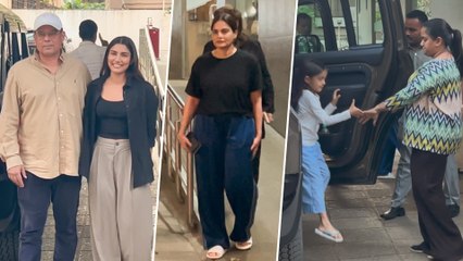 Atul, Alvira, Alizeh Agnihotri & Arpita Khan Snapped At Hinduja Hospital To Meet Arbaaz Khan's Daughter