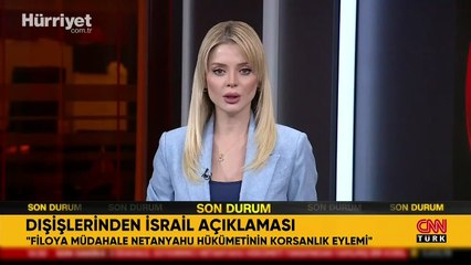 İsrail Özgürlük Filosu'ndaki aktivistleri alıkoydu: Dışişleri Bakanlığı'ndan sert tepki
