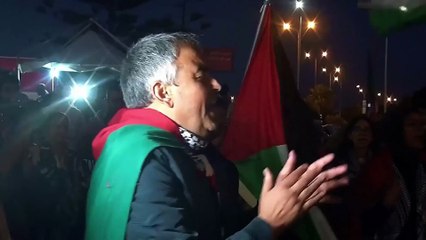 Protesters in Tunisia mark Gaza anniversary, demand end to ties with Israel