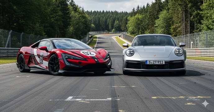 2026 Porsche 911 Turbo S Hybrid gegen BYD U9 Xtreme – Wer dominiert den Ring?