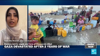 'Gazans are in dire need for every single basic need: shelter, food, health, water, sanitation, hygeine'