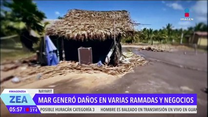 “Priscilla” deja severas afectaciones en ramadas y negocios de Nayarit