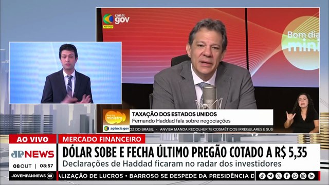 Dólar sobe e bolsa cai em meio a tensões com medida provisória; Ghani analisa