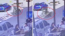 Adana’da yarış yapan iki motosiklet çarpıştı: O anlar kamerada!