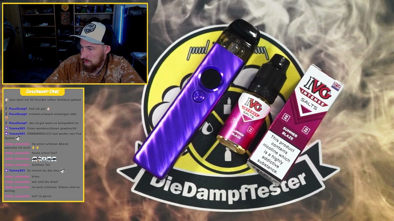 IVG Intense Summer Blaze Liquid Geschmackstest