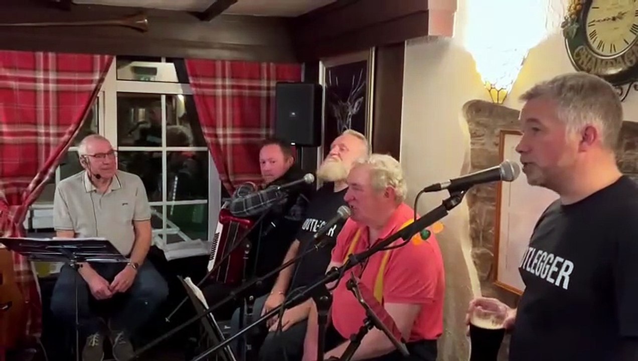 The Bootleggers at the Greyhound near Usk