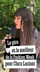 Clara Luciani, le meilleur et le pire de la Fashion Week !