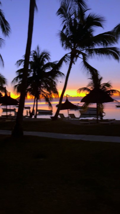 FIN DE JOURNEE à l'île Maurice