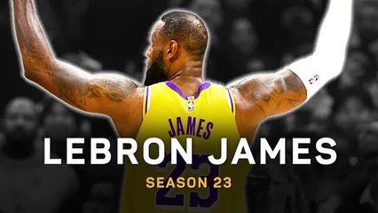 LeBron James - Season 23 for the Lakers No.23