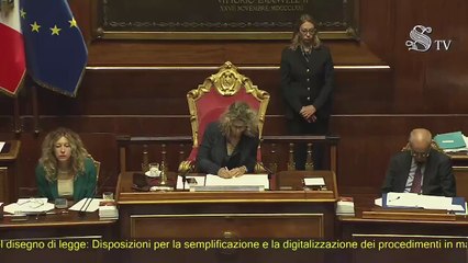 Elena Murelli - Intervento in Senato (08.10.25)
