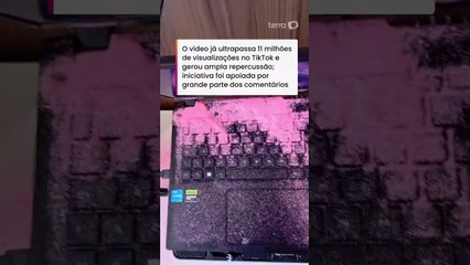Jovem viraliza ao espalhar glitter no carro e no apartamento do ex-namorado após descobrir traição