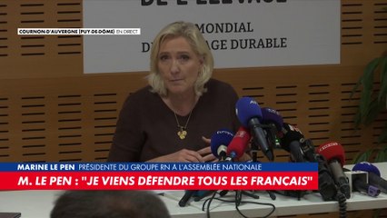 Marine Le Pen : «La balance commerciale agricole pourrait être déficitaire cette année»