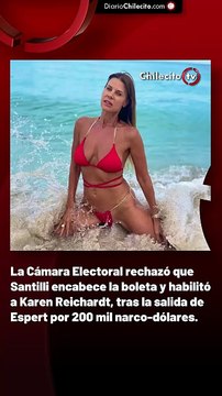 La Cámara Electoral rechazó que Santilli encabece la boleta y habilitó a Karen Reichardt, tras la salida de Espert por 200 mil narco-dólares.