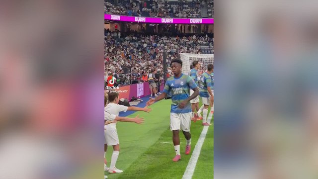 El gesto de Vinicius con estos niños que muchos deberían tomar de ejemplo