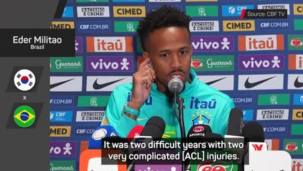 Militao reveals he nearly quit football after injuries