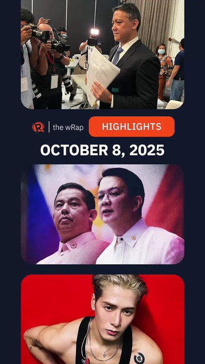 Today’s headlines: Discayas, Romualdez & Escudero, Jackson Wang | The wRap | October 8, 2025