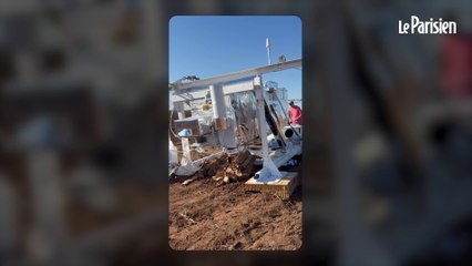 Un engin de la Nasa atterrit dans leur jardin au Texas