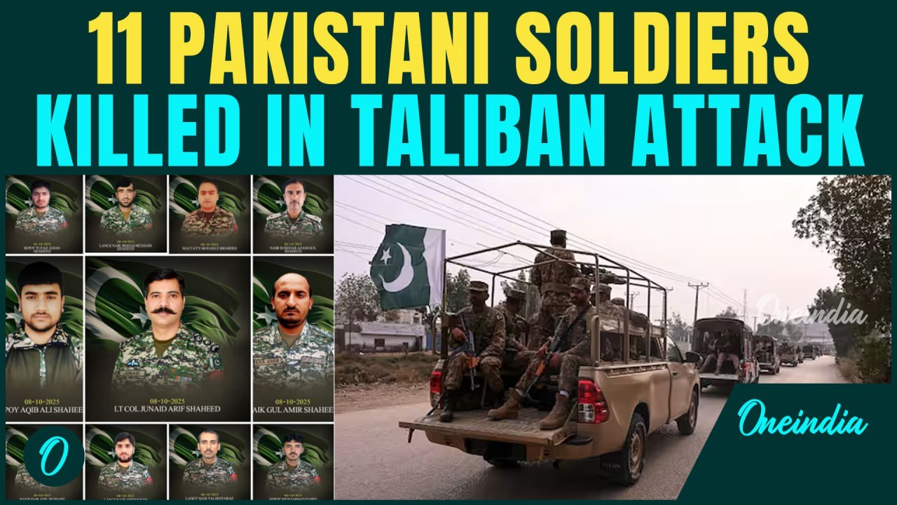 Pakistan Taliban Unleashes Deadly Attack on Pak Army | 11 troops killed in ambush near Afghan Border