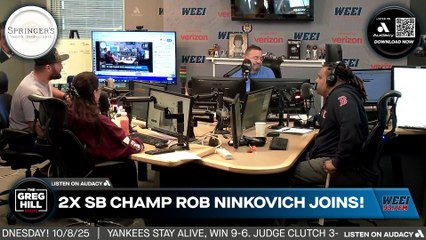 Debut of Wednesdays with Ninko! Is this Patriots team truly for real? Rob Ninkovich joins!