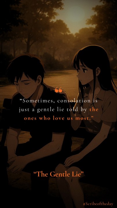 The Gentle Lie 💭 - Scribe of the Day | Emotional Quotes