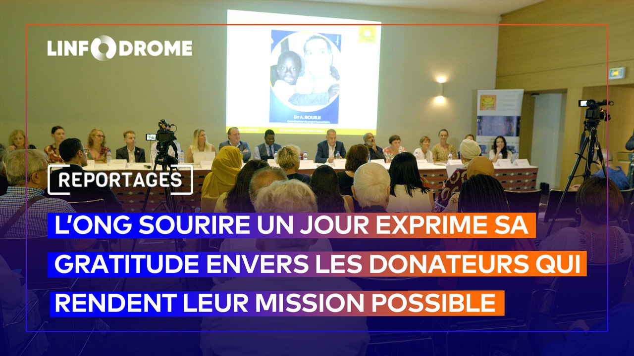 L'ONG Sourire un jour reconnaissante envers les donateurs qui soutiennent la mission