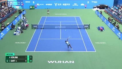 Wuhan - Gauff écrase Uchijima