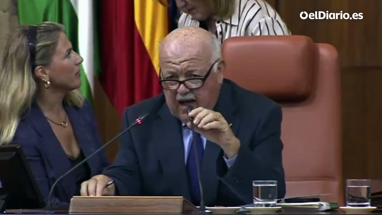 "Por que me da la gana": el presidente del Parlamento andaluz impone un receso para frenar una votación sobre el escándalo de los cribados