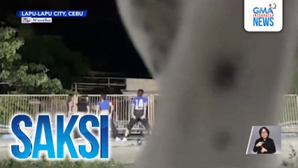 Cellphone ng grupong nagre-record ng sayaw, tinangay ng aso | Saksi
