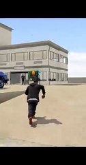 GTA V DESTROYING POLICE STATION IN Indian bikes driving 3D  Shorts  Nuclear Vishu