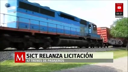 SICT relanza licitación para adquirir 47 trenes de pasajeros en México