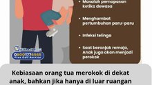 Apa Saja Efek Buruk Jika Orang Tua Sering Merokok di dekat Anak