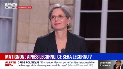 Dissolution de l'Assemblée: "Je pense que c'est inévitable", assure Sandrine Rousseau ("Écologiste et Social")