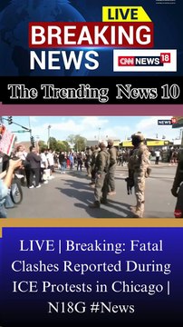 LIVE | Breaking: Fatal Clashes Reported During ICE Protests in Chicago | N18G #News