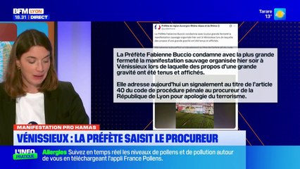 Manifestation pro Hamas à Vénissieux : la préfète saisit le procureur