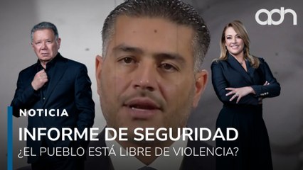 Omar García Harfuch dio a conocer el informe de seguridad  I Todo Personal