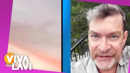 Sebastián Ligarde asegura haber visto un OVNI