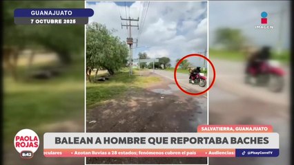 Balean a hombre durante transmisión en vivo en Guanajuato | DPC con Paola Rojas