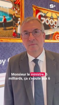 Investissements de Google en Wallonie: C'est bon pour notre économie estime le ministre Pierre-Yves Jeholet
