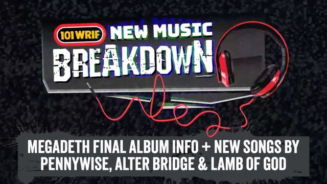 Megadeth Final Album Info + New Songs by Pennywise, Alter Bridge & Lamb of God | New Music Breakdown