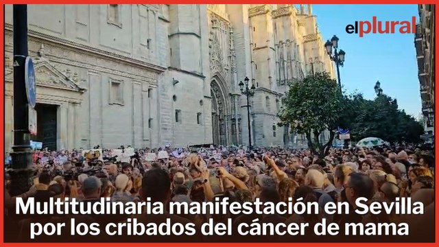 Multitudinaria manifestación contra la Sanidad de Moreno Bonilla por los cribados fallidos