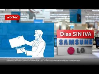 Días Sin Iva en Samung y LG