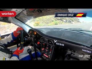 Nuestro piloto Enrique Cruz sube a Las Caletas con Worten Copi Sport