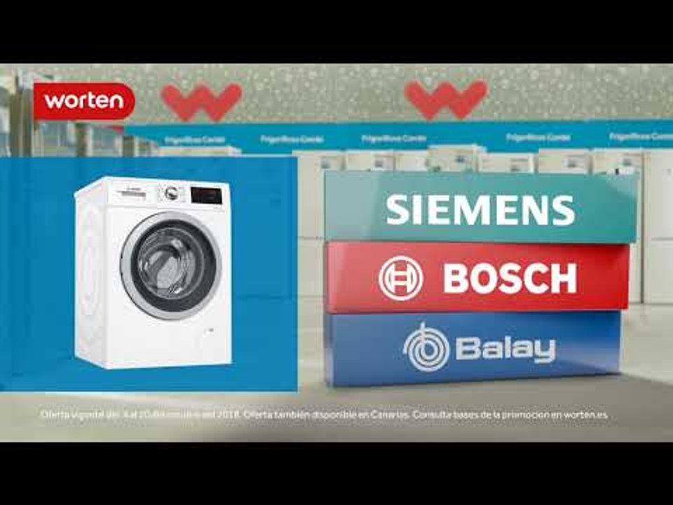 Días Sin Iva SIEMENS, BOSCH y BALAY por el mes de las marcas